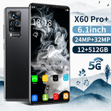 工厂批发 新款 跨境手机X60Pro+ 智能手机6.1寸 外贸跨境主打款