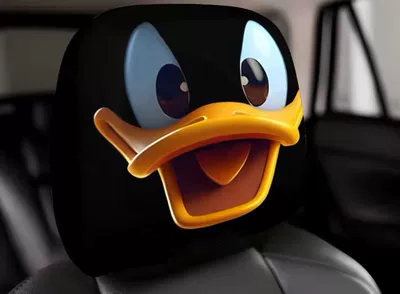 seat cover | Universal seat cover - duck-double-sided-printing-1-piece