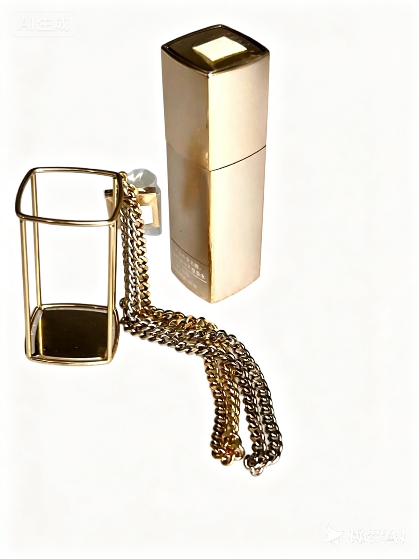 New C-brand perfume travel pouch, perfume gift, lipstick and perfume set, portable bag charm