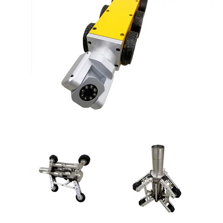 Интеллектуальный робот-лазалка по трубам с функцией отбора проб и анализа, поддерживающий дистанционное управление