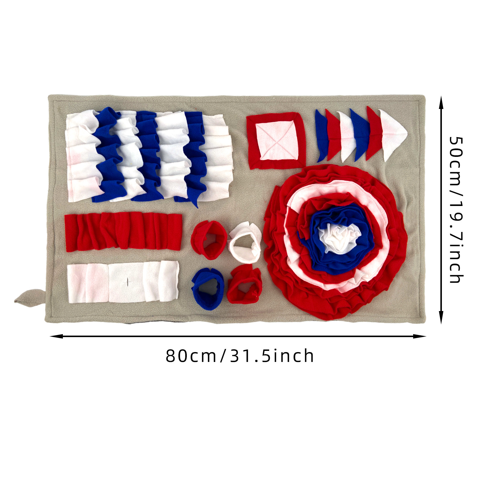 50*80 블루 레드