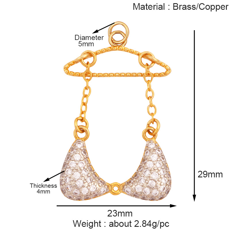 2g Weight Pendant Jewelry Making Type 15 * 20mm Jewelry Making Size DIY Jewelry Accessories Classification 1 Piece Quantity Copper Material Bag, Boots, Shoe Pattern All Seasons Season Polished Finish Plating Design Elegant, Sweet, Classic Style Style 1 Piece 15 * 20mm Copper Bag Boots Shoe Polished Pendant DIY Jewelry Accessories 15