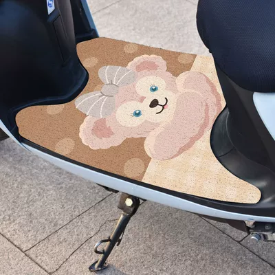 Electric vehicle foot mat — non-slip electric car pedal pad free - 228-feifei-width-50xlength-70cm