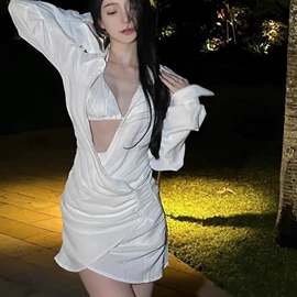 比基尼;连体泳衣;连衣裙