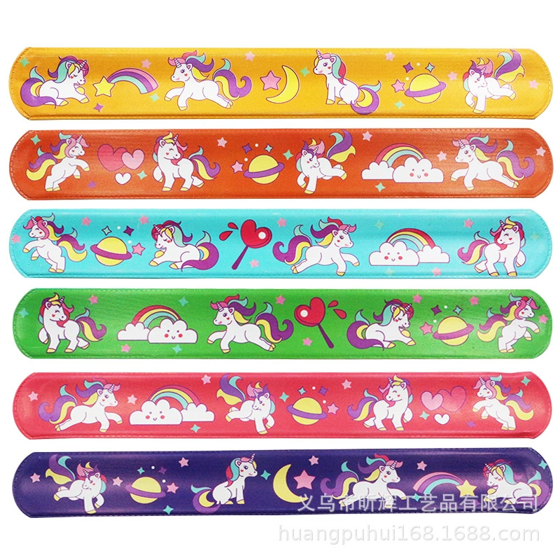 Единорог хлопок круг Пегас браслет детская игрушка Вечеринка маленький подарок на день рождения подарок