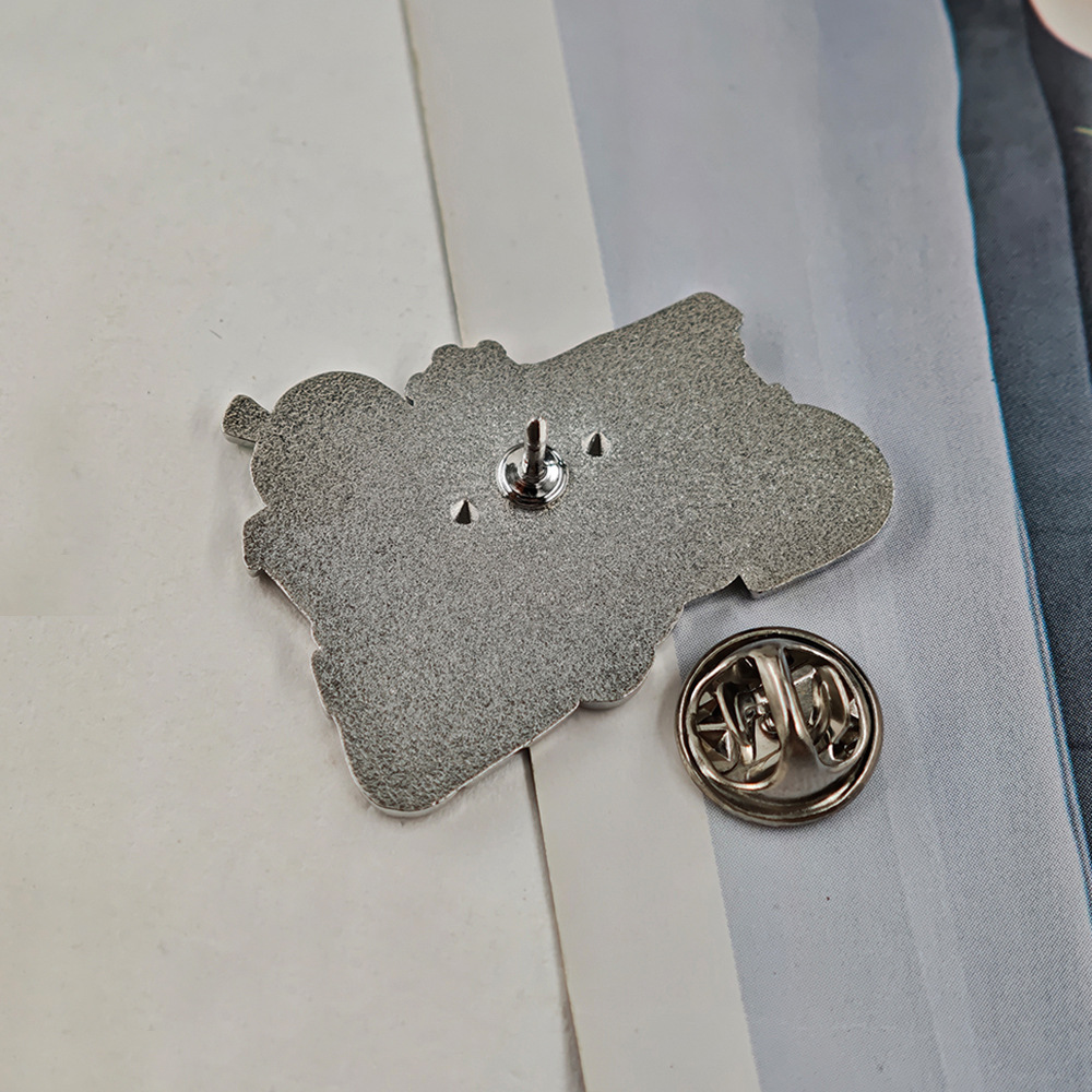 Animal Crossing New Leaf Logo Enamel Pin Game Badge Game Fan Collectible Ornament Gift Accessory
