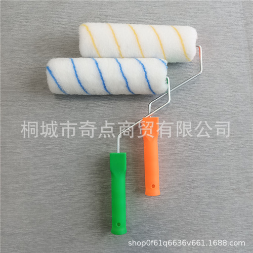 Manufacturer wholesale 46789 inch roller brush hot melt medium hair no dead angle roller latex paint coating Wuma roller brush