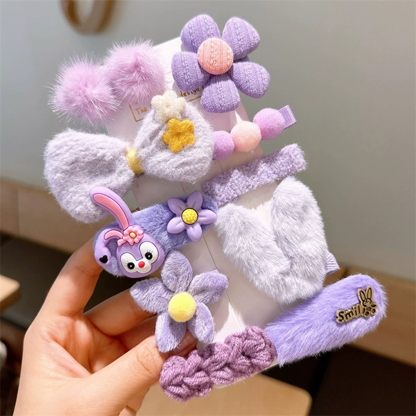3# Star Dew Bow Tie Plush 10-piece Set [Card Pack]