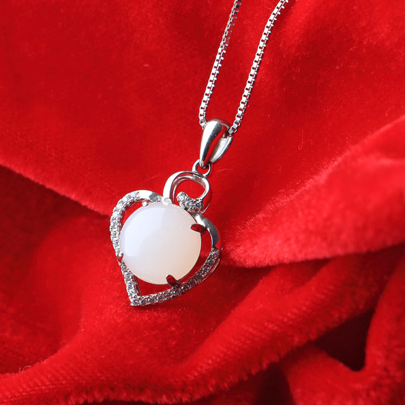 和田白玉吊坠0031