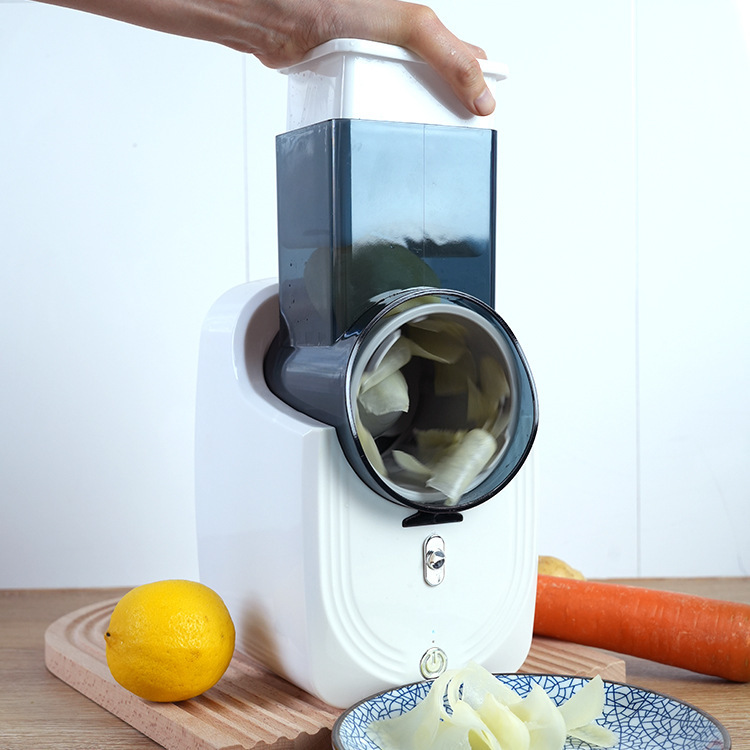国境を越えた多機能電動旋風野菜カッター家庭用野菜カッターキッチンアーティファクトストームシュレッダー野菜カッタースライサー|undefined
