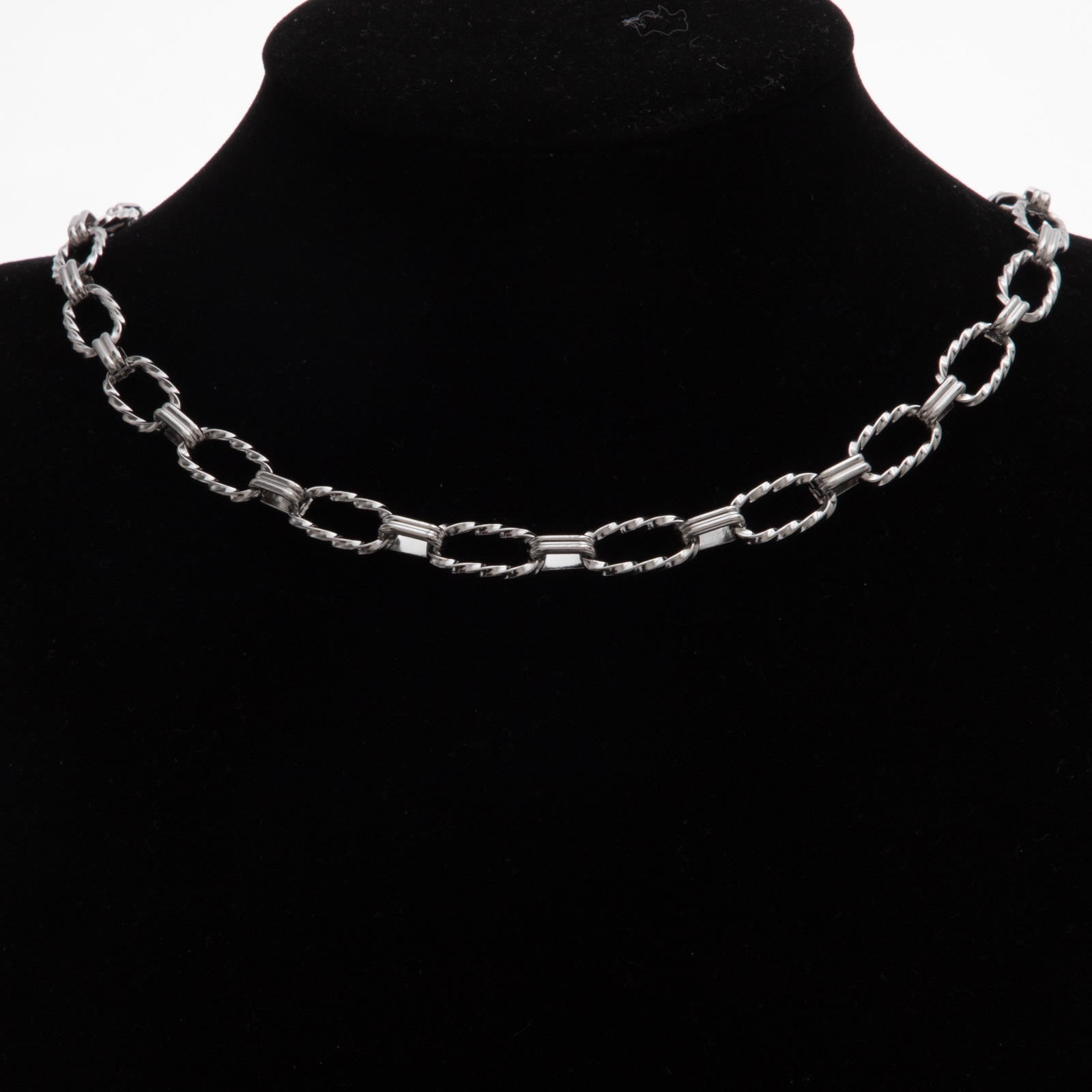 Chain Jewelry Making Type 1 Piece Titanium Steel Chain Chain Vacation Classic Style Solid Color