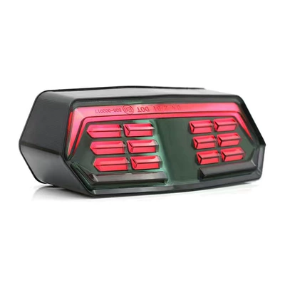 Motorcycle Modification Accessories Little Monkey Led Car Lights Msx125 Motorcycle Tail Lights Modified Brake Turn Signal (Tail light) - mustang-running-water-taillight-one