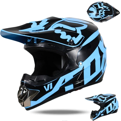 Motorcycle Safety Supplies — Suitable for Street Bikes and - bright-blue-black-s