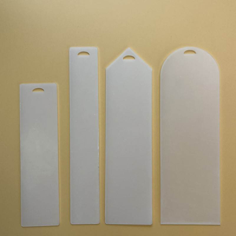 Transparent Acrylic Blank Label DIY Party Business Card Wedding Sign Bookmark Book Accessories Student Reading Gift Transparent Acrylic Blank Label DIY Party Business Card Wedding Sign Bookmark Book Accessories Student Reading Gift