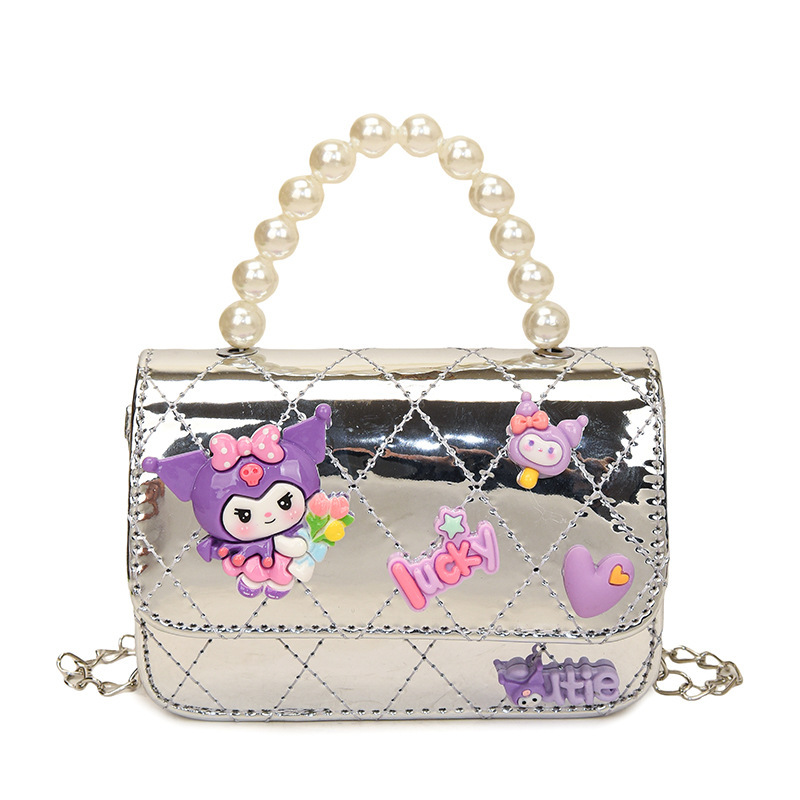 2025 verano nueva bolsa de hombro de viento de fragancia para mujeres espejo para niños extranjero bolsa de combinación Aisha pequeña princesa bolsa de mochila