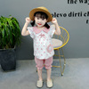 Summer summer clothing, children's set, 2021 collection, children's clothing, wholesale, Korean style