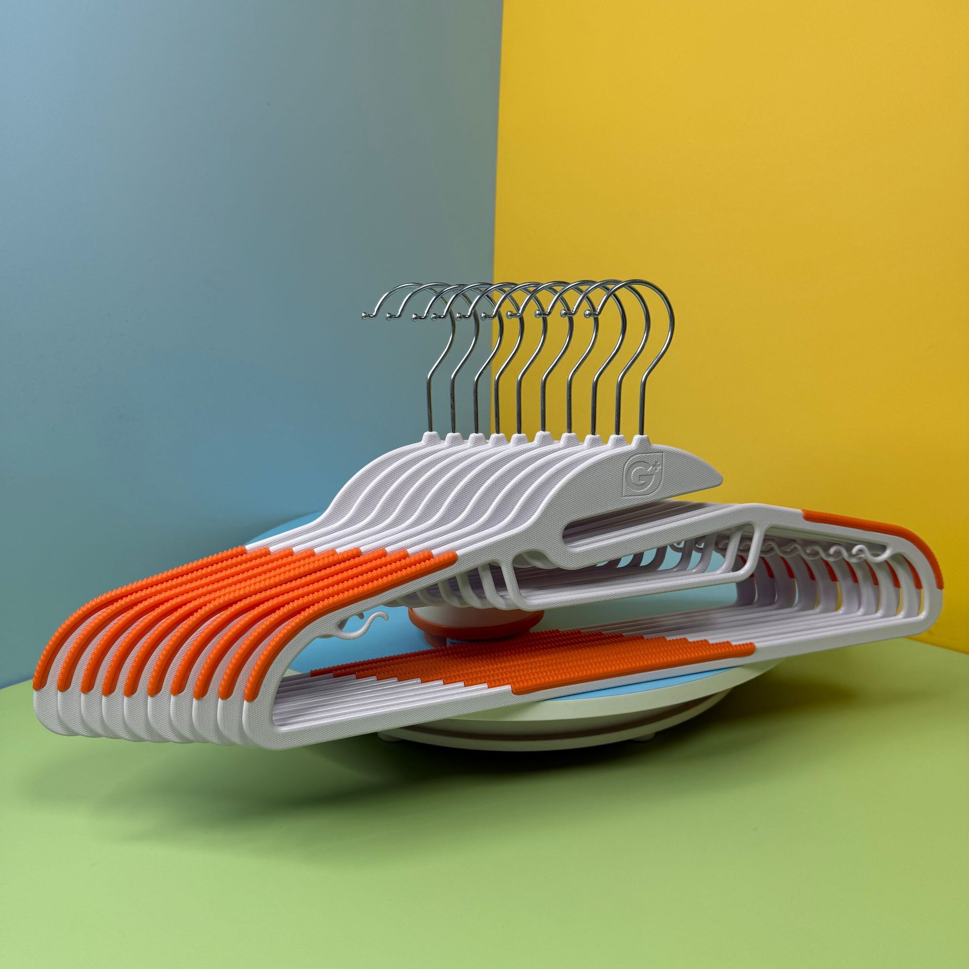 [리얼샷 G+화이트+스트라이프+오렌지]