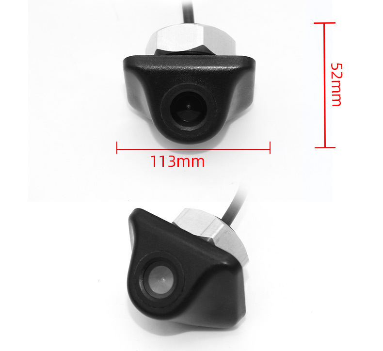 Manufacturer Supplies Small Korean-Style Screw Car Camera Special Small Straw Hat Universal Reversing Rear View Camera