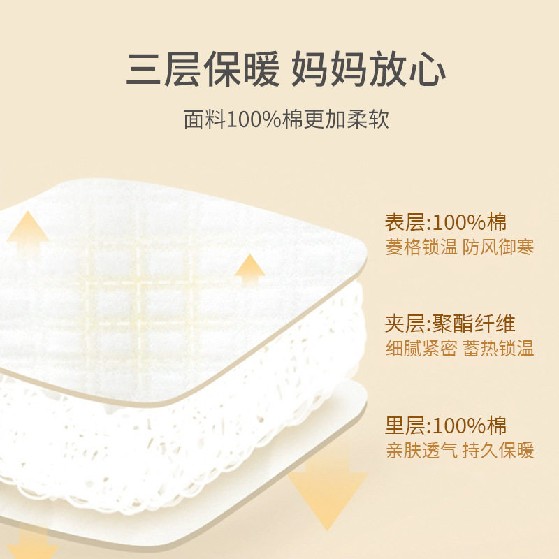 [Capa de aire] mono de bebé a ropa de bebé recién nacido deshuesada de algodón de primavera y otoño