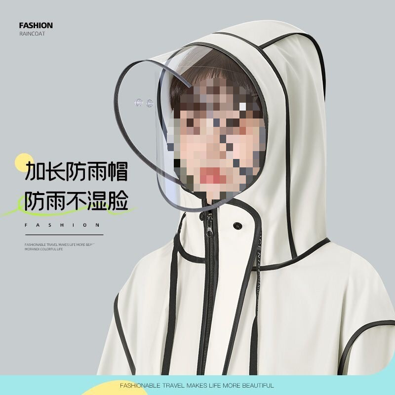 Raincoat for Electric Scooter, Thickened Long Full-Body Rain Poncho for Heavy Rain, Suitable for Motorcycle Riding, Unisex Raincoat for Electric Scooter, Thickened Long Full-Body Rain Poncho for Heavy Rain, Suitable for Motorcycle Riding, Unisex