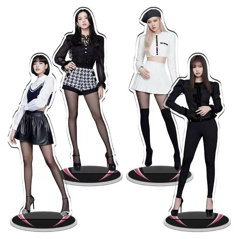 Бесшумный межслойный BLACKPINK4V Sun Caiying lisa Kim Ji-ni Ji-soo корейская KPOP-звезда периферийная стоящая карта
