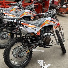 工厂出口成人CQR越野摩托车250CC山地越野摩托整车酷炫橘白越野车
