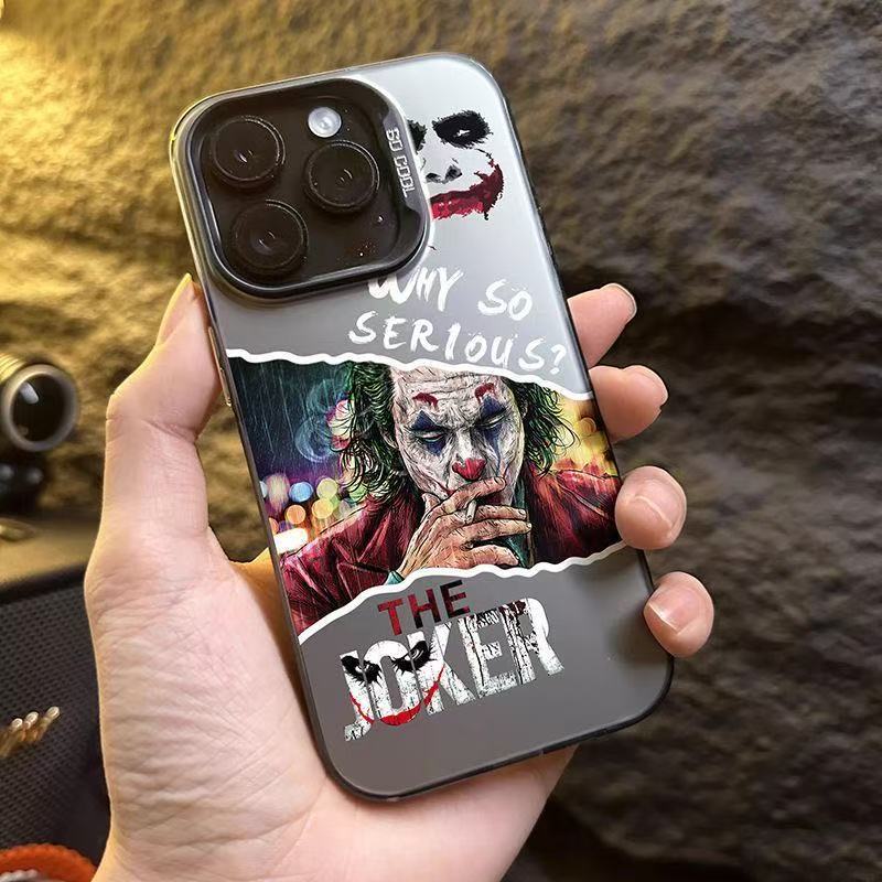 Funny Clown Iphone17 Mobile Phone Case 16Promax Apple 15/14/13 European and American Xr Suitable for 7 Laser 8 Hard