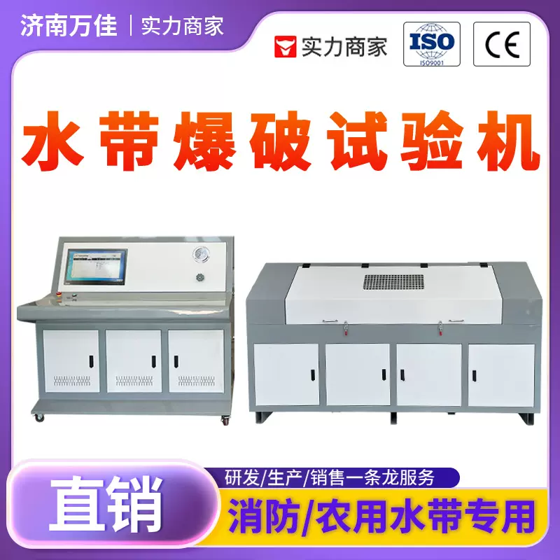 定制款消防水带爆破试验机0-400Mpa压力范围 高精度爆破测试台