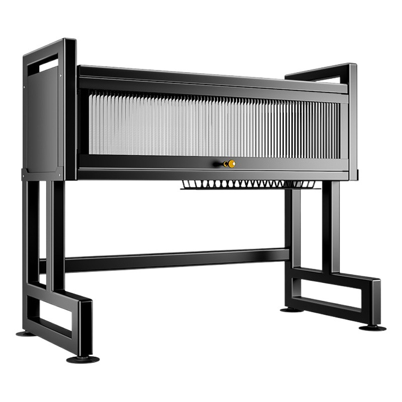 Fregadero de la cocina estante de almacenamiento de platos multifuncional estante de almacenamiento fregadero de mesa estante de almacenamiento fregadero estante de drenaje