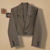 Autumn sexy short fashionable classic suit jacket, western style