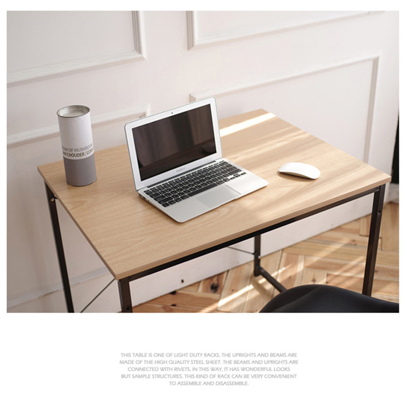 Escritorio pequeño para el hogar, dormitorio, escritorio de estudio, escritorio de escritura simple para estudiantes, casa de alquiler, escritorio para computadora, escritorio junto a la cama