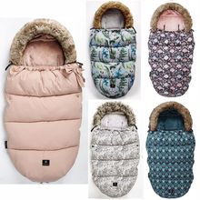 Baby Stroller Sleeping Bag Winter Warm Sleepsack Windproof F