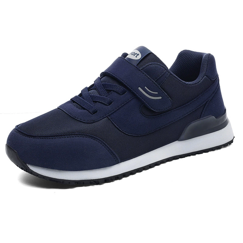 Non-slip walking shoes for leisure for mother, autumn, plus size, soft sole, for middle age