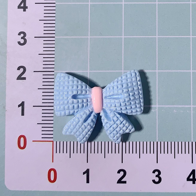 Nuevo macarón arco de color DIY accesorios de resina crema pegamento para el cabello adornamiento para el cabello agujero agujero zapatos sujetador material de taza