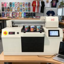 31度小型uv平板打印机瓷砖手机壳礼盒水杯树叶照片框图案印刷机