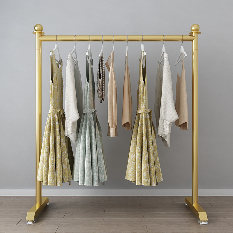 Clothing Store Clothing Shelf Display Rack Promotion Simple Internet Celebrity Live Broadcast Clothes Hanger Display Floor-Standing Special Sale Clothes Hanger Clothing Store Clothing Shelf Display Rack Promotion Simple Internet Celebrity Live Broadcast Clothes Hanger Display Floor-Standing Special Sale Clothes Hanger