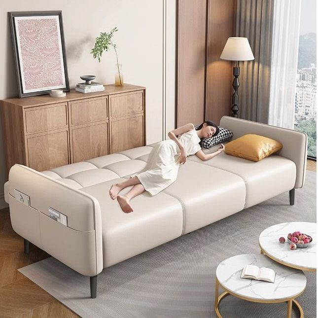 Cat Scratch Cloth Sofa Bed Multifunctional Dual-Purpose Modern Simple Living Room Apartment Small Apartment Single and Double Foldable Sofa