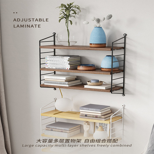 Hole-free bathroom shelf, bathroom rack, toilet, washroom, washstand, supplies, wall-mounted storage rack