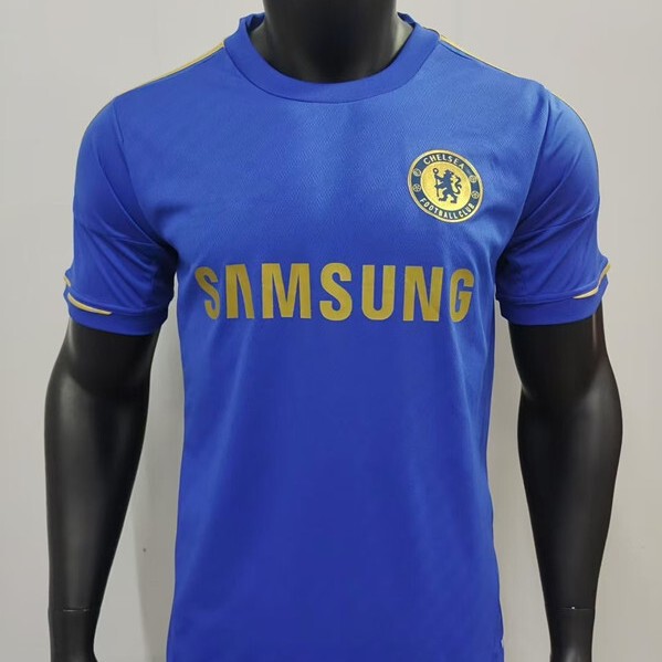 Directly Supplied from the Manufacturer, Cross-Border Retro Club Adult Short-Sleeved Slim-Fit Quick-Drying Home and Away Sports Football Jerseys