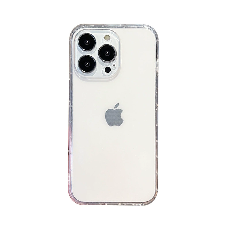 Яблоко, набор, iPhone 15, прозрачный чехол для телефона, совместимый защитный чехол, 15 Pro Max, защита от падения, 14, простой и элегантный дизайн