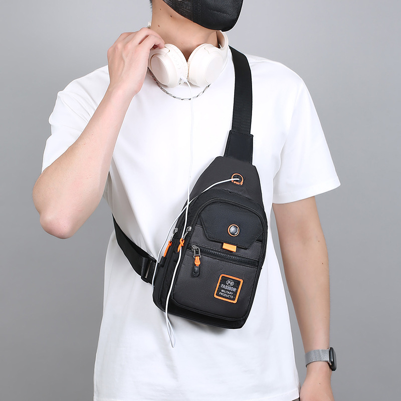 Bolso de pecho Bolso de hombre Bolso de mensajero de un solo hombro Bolso deportivo Bolso pequeño para hombre Mochila casual Riñonera Oxford Bolso pequeño para mujer