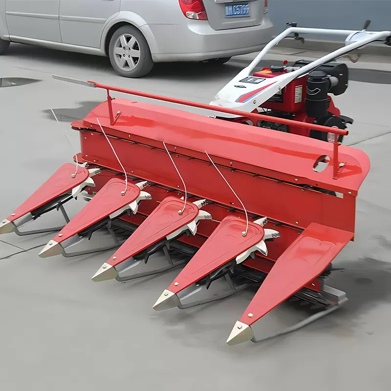 手推式农田收获割晒机  汽油柴油动力 可收割各种农作物不同配置