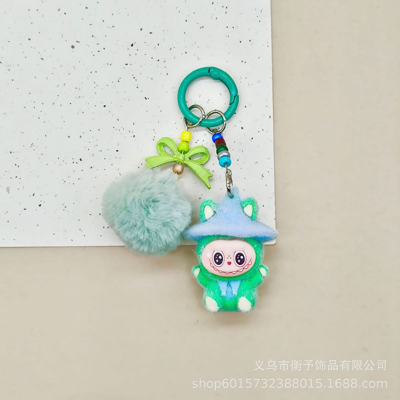 植绒魔术帽布布羊萌粒摆件卡通可爱桌面装饰品潮玩公仔创意小挂件|undefined