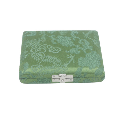 Factory direct sales portable 6-pack oboe reed box pattern silk reed storage box protective box wholesale