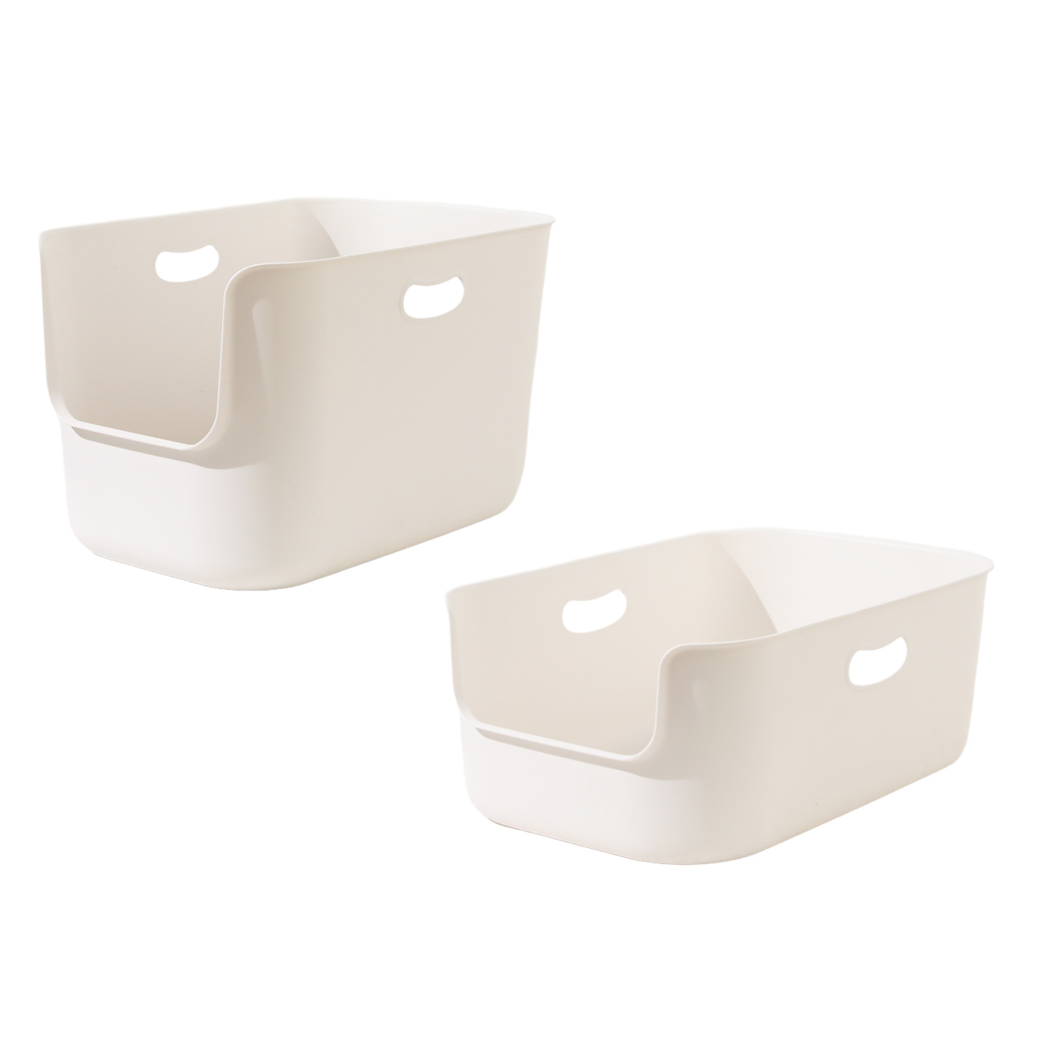 Lavabo de arena abierto original, inodoro especial para gatos anti-lanzamiento de gran tamaño, engrosamiento y profundización, lavabo de arena para gatos Big Mac