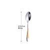 Set stainless steel, coffee tableware, spoon, suitable for import, 4 piece set