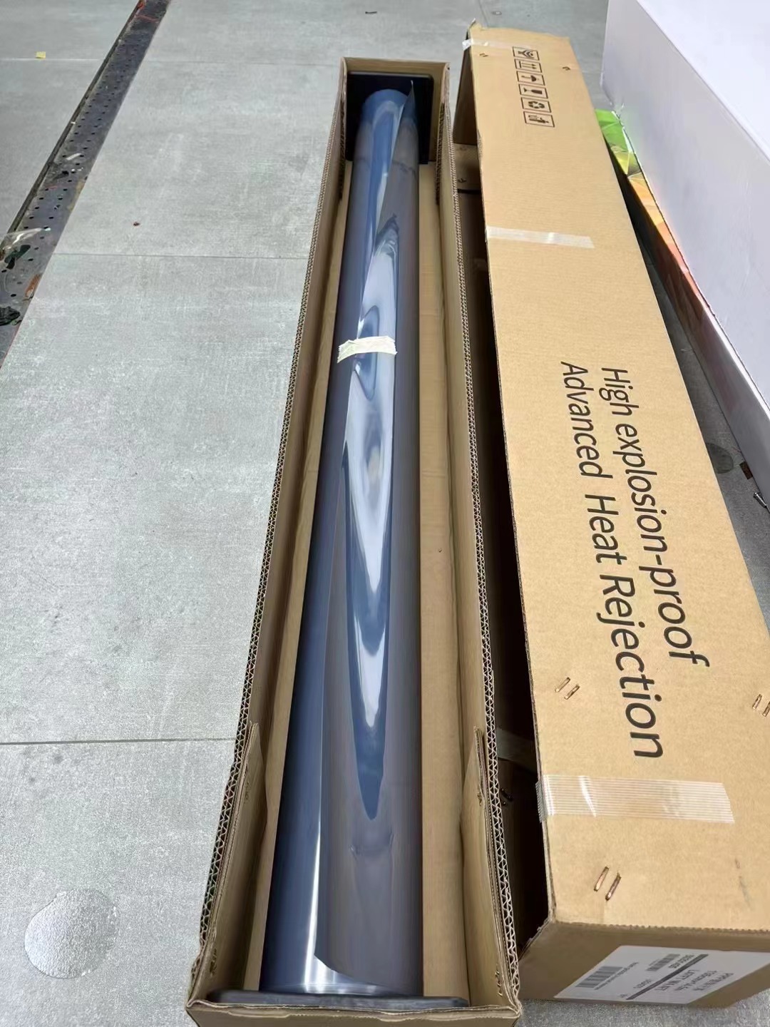 Silver-plated canopy sunscreen heat insulation film roof blackout glass explosion-proof solar film sunroof ice armor car film