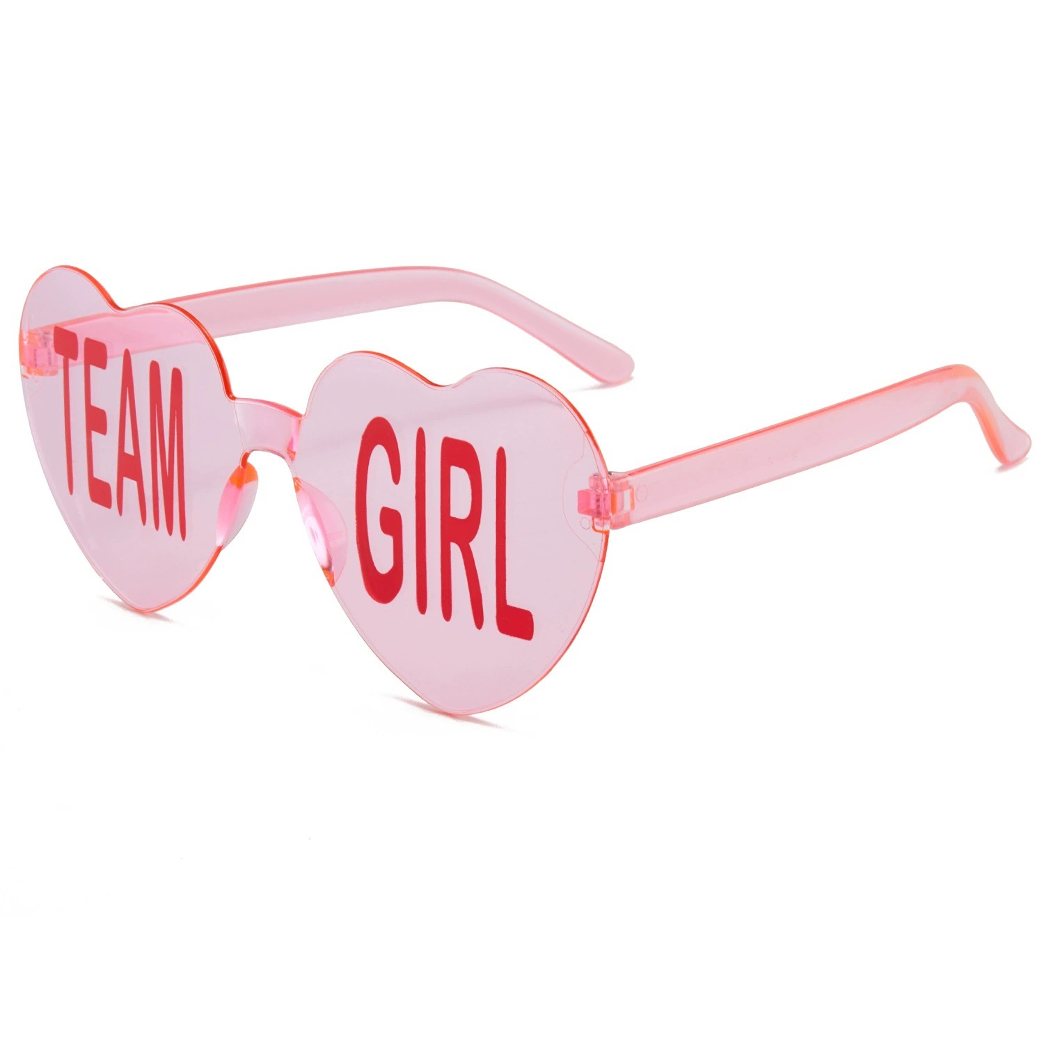 Gafas de revelación de género para fiestas de bautismo o amor, personalizables, venta transfronteriza