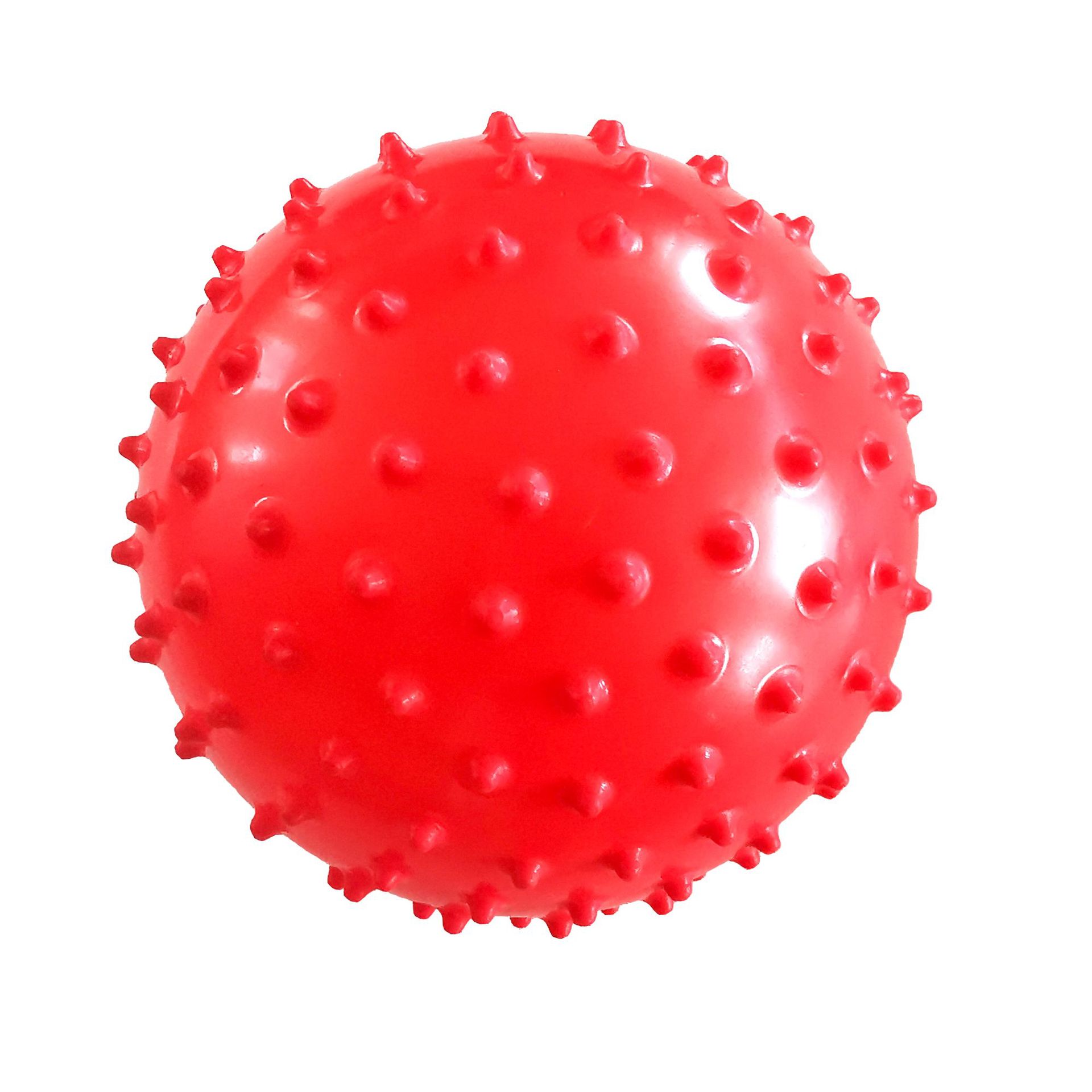 9cm masaje bola de espinada bola de PVC músculo relajación masaje plantar entrenamiento sensorial para niños yoga bola de erizo