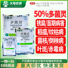 蓝丰大富生多菌灵 50%多菌灵锈腐病稻瘟病纹枯病叶斑病杀菌剂农药